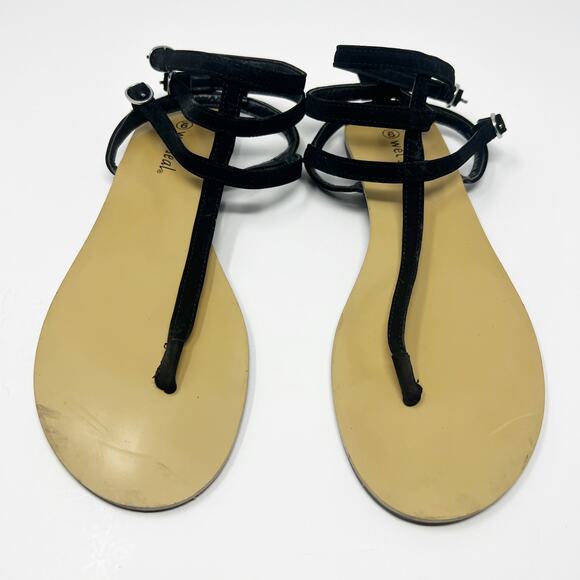 Wet Seal Strappy Ankle Sandals Size 9 - Picture 3 of 5
